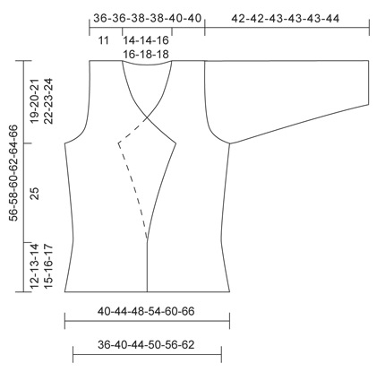 Diagram measurements for DROPS Extra 0-950