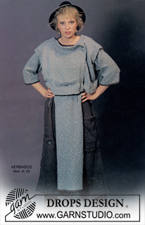 Free knitting and crochet patterns / DROPS 1-22