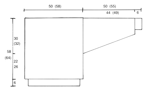Diagram measurements for DROPS 1-3