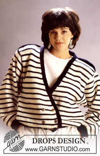 Free knitting and crochet patterns / DROPS 10-22