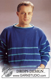 Free knitting and crochet patterns / DROPS 10-7