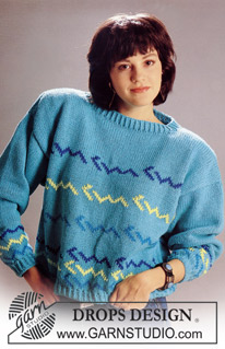 Free knitting and crochet patterns / DROPS 10-8