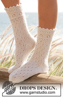 Halblange Socken / DROPS 100-20