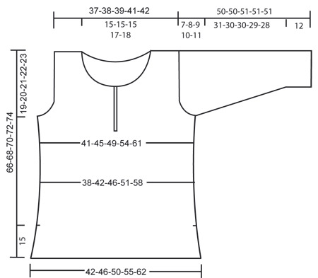 Diagram measurements for DROPS 100-8