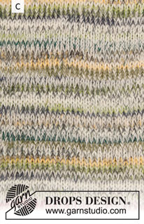 Eclipse / DROPS 102-18 - Long DROPS jacket in Fabel and Vivaldi or Fabel and Brushed Alpaca Silk with Rib. Size S til XXXL.