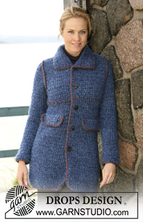 Free knitting and crochet patterns / DROPS 102-28