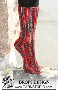 Free knitting and crochet patterns / DROPS 103-43