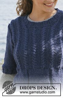 Free knitting and crochet patterns / DROPS 108-45