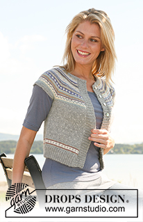 Free knitting and crochet patterns / DROPS 108-9