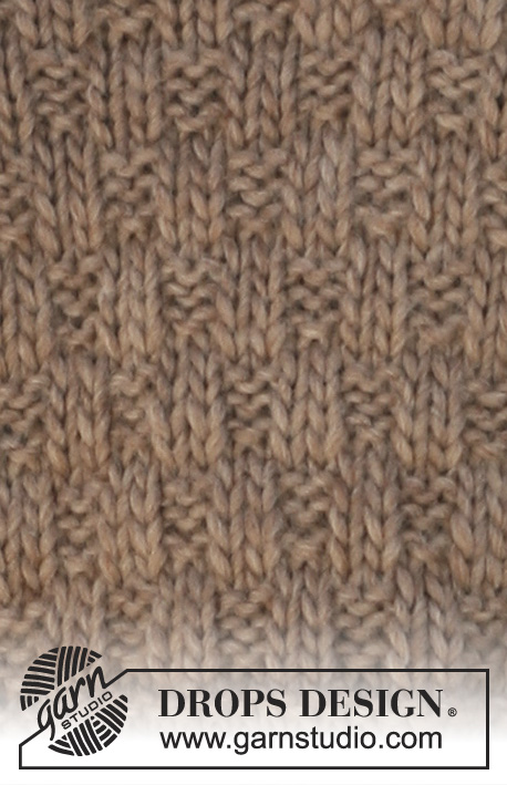 Sandy Bay / DROPS 109-14 - DROPSi tekstuurse mustriga ja voltidega jakk lõngast ”Snow”. Suurused S - XXXL. 