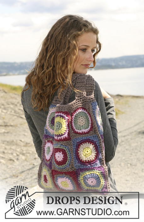 Klimt Circles / DROPS 109-6 - Free crochet patterns by DROPS Design