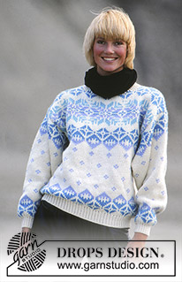 Free knitting and crochet patterns / DROPS 11-10