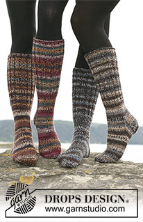 Halblange Socken / DROPS 110-30
