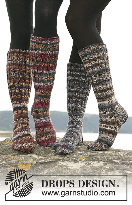Halblange Socken / DROPS 110-30