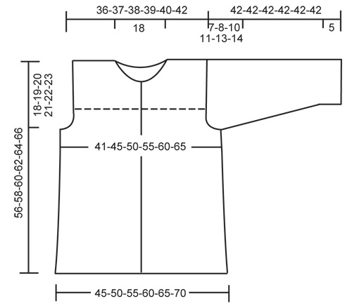 Diagram measurements for DROPS 111-18