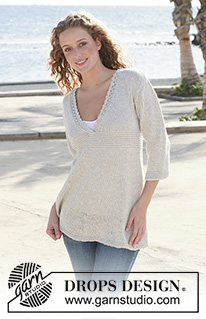 Free patterns using DROPS Bomull-Lin / DROPS 112-1