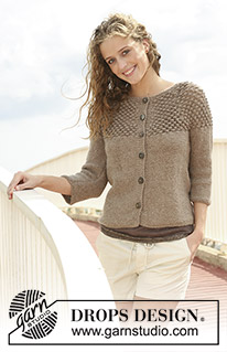 Free knitting and crochet patterns / DROPS 113-28
