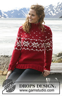 Free knitting and crochet patterns / DROPS 114-28
