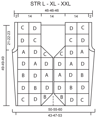 Diagram measurements for DROPS 115-17