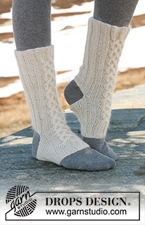 Free knitting and crochet patterns / DROPS 115-35