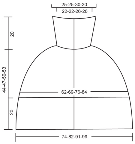 Diagram measurements for DROPS 116-19