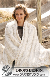 Free knitting and crochet patterns / DROPS 117-55