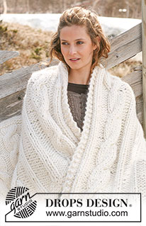 Free patterns in Yarn Group F (super bulky, jumbo) / DROPS 117-55