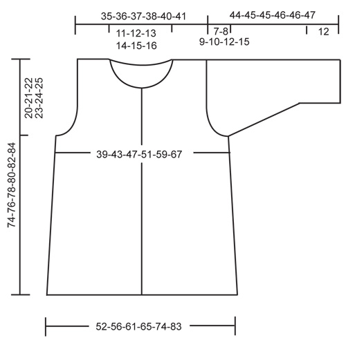 Diagram measurements for DROPS 118-25