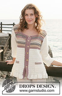 Free knitting and crochet patterns / DROPS 118-28