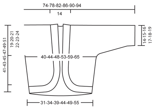 Diagram measurements for DROPS 119-18