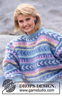 Free knitting and crochet patterns / DROPS 12-12