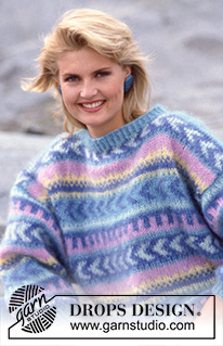 Free knitting and crochet patterns / DROPS 12-12