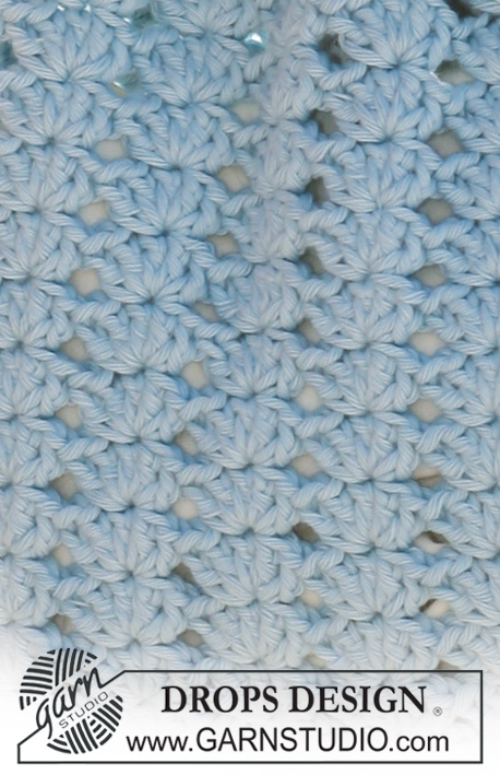 Emmy Lou / DROPS 120-9 - Sac DROPS au crochet en Paris.