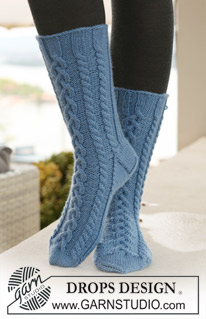 Free knitting and crochet patterns / DROPS 121-16
