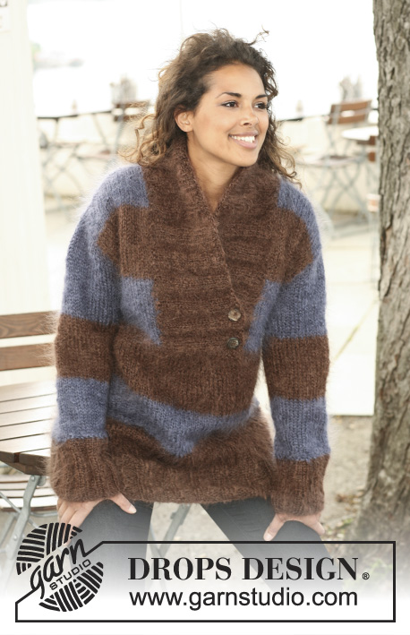 Free knitting and crochet patterns / DROPS 121-18