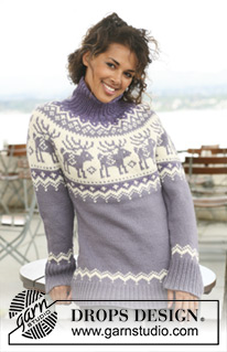 Free knitting and crochet patterns / DROPS 122-43