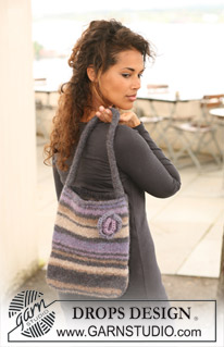 Free knitting and crochet patterns / DROPS 124-10