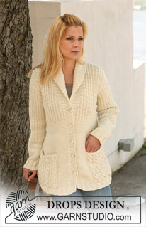 Free knitting and crochet patterns / DROPS 124-4