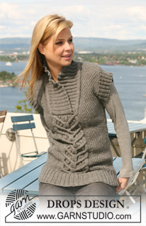 Free knitting and crochet patterns / DROPS 125-23
