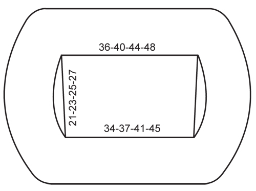 Diagram measurements for DROPS 126-8