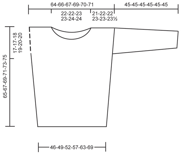 Diagram measurements for DROPS 127-33