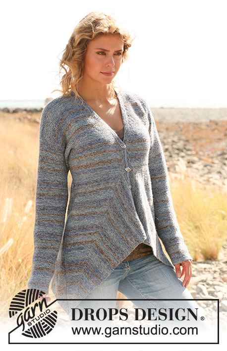 Free knitting and crochet patterns / DROPS 128-14