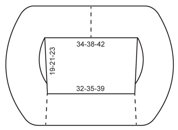 Diagram measurements for DROPS 129-10