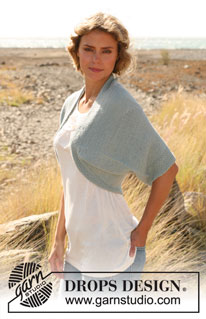 Agapanthe / DROPS 129-27 - Knitted DROPS jacket in ”Alpaca”. Size: S - XXXL.