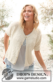 Free patterns using DROPS Alpaca Bouclé / DROPS 130-27