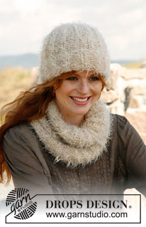 Free patterns using DROPS Alpaca Bouclé / DROPS 131-32