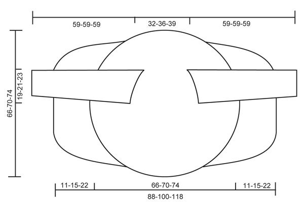 Diagram measurements for DROPS 132-2