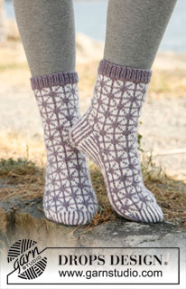 Free knitting and crochet patterns / DROPS 132-7