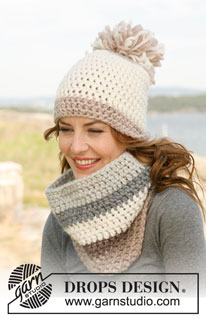 Free knitting and crochet patterns / DROPS 134-14