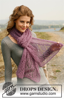 Free knitting and crochet patterns / DROPS 134-21
